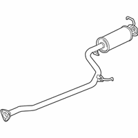 OEM Acura Pipe B, Exhaust - 18220-TR2-A02
