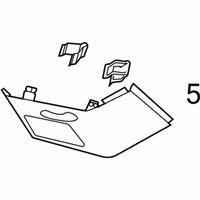 OEM 2020 Lincoln Aviator MOULDING - ROOF SIDE TRIM - LC5Z-7831010-BA