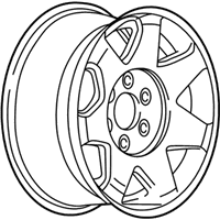 OEM 2005 Chevrolet Tahoe Wheel - 9596873