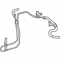 OEM 2003 Toyota Matrix Cooler Pipe - 44406-01020