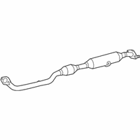 OEM Lexus ES300h Front Exhaust Pipe Assembly - 17410-36280