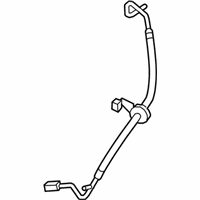 OEM BMW Z4 Suction Pipe Evaporator-Compressor - 64-50-9-224-837