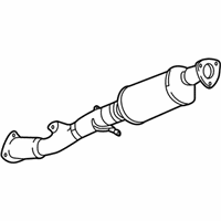 OEM GMC Canyon Converter & Pipe - 84392383