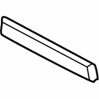 OEM 1991 GMC C1500 Side Molding - 15740107