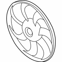 OEM Kia Sorento Fan-Cooling - 252313E930