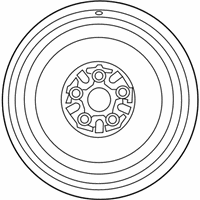OEM 2012 Scion xB Wheel, Spare - 42611-75101