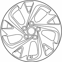 Genuine Scion Wheel, Alloy - 42611-12D10