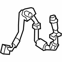 OEM 2017 Chevrolet Malibu Brake Hose - 84552902