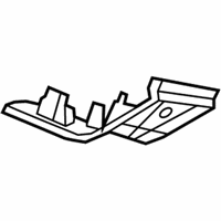 OEM Lincoln MKT Rear Pillar Trim - AE9Z-7831010-AC