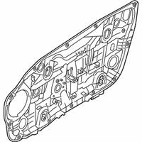 OEM 2016 Kia Forte Koup Panel Assembly-Front Door Module - 82402A7250