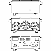 OEM Chrysler Cluster-Instrument Panel - 5107622AK