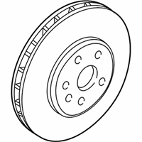 OEM 2003 Cadillac CTS Rotor - 19303812