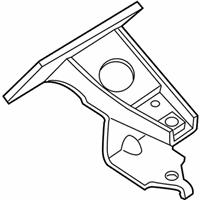 OEM Nissan NV2500 Front Engine Mount Bracket, Right - 11232-EZ30B