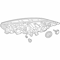 OEM 2021 Ford Transit Connect Composite Assembly - KT1Z-13008-K