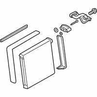 OEM Infiniti EVAPORATOR Assembly Front - 27280-4GF0C
