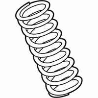 OEM Kia Amanti Rear Coil Springs - 553503F000DS