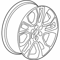 OEM 2020 Chevrolet Traverse Wheel, Alloy - 84640408