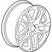 OEM 2022 Chevrolet Traverse Wheel, Alloy - 84651153