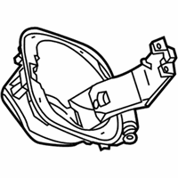 OEM 2020 Buick Envision Fuel Pocket - 23488220
