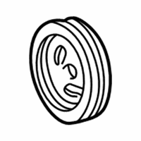 OEM 2002 Ford E-350 Super Duty Pulley - 5C3Z-6312-AA