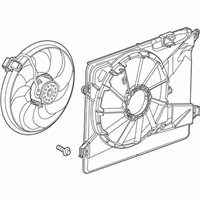 OEM Buick Fan Module - 42441974