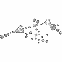 OEM Lexus LX570 Carrier Assembly, Differential - 41110-60A11