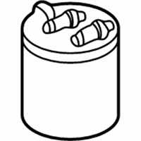 OEM 1996 GMC C3500 Canister Asm-Evap Emission - 17096129