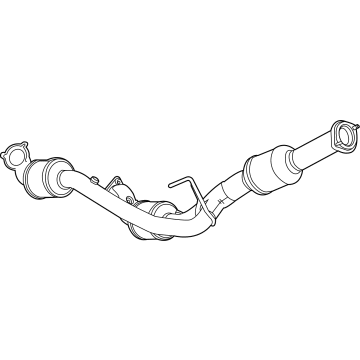 OEM 2022 GMC Sierra 2500 HD Converter & Pipe - 84653314