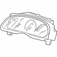 OEM Ford Cluster Assembly - 4C3Z-10849-GA