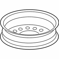 OEM Buick Lucerne Spare Wheel - 9594807