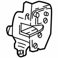 OEM 2007 Lincoln Navigator Latch Assembly - 6L3Z-1626412-C