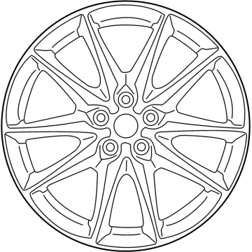 OEM 2022 Toyota GR86 Wheel, Alloy - SU003-08843