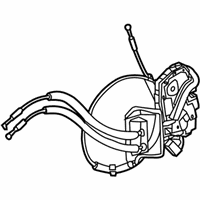 OEM Infiniti JX35 Lock&Remote Control Assembly - Rear Door, LH - 82501-3JA0B