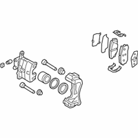 OEM Kia Optima Brake Assembly-Front , Lh - 58110E6100