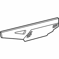 OEM 1999 Oldsmobile Bravada Insert, Front Side Door Trim Panel - 15018326