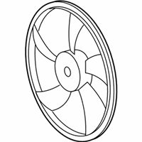 OEM 2019 Toyota Highlander Fan Blade - 16361-0P310