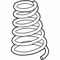 OEM 2006 Kia Sportage Rear Coil Springs - 553302E200DS