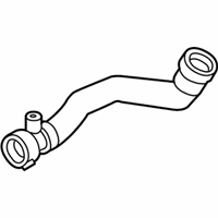 OEM 2009 BMW 528i xDrive Lower Radiator Hose - 17-12-7-565-780