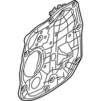 OEM 2016 Kia Forte5 Regulator Assembly-Rear Door - 83402A7010