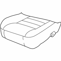 OEM 1997 Jeep Wrangler Seat Cushion Pad - RZ661AZAA