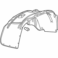 OEM 2022 Chevrolet Colorado Fender Liner - 84869177