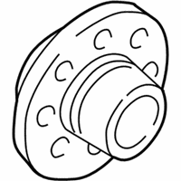OEM GMC Rear Wheel Bearing - 15115916