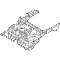 OEM 2005 Ford Freestyle Floor Pan Assembly - 5F9Z-7411215-BB