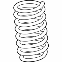 OEM 2021 BMW 840i FRONT COIL SPRING:313520 - 31-33-6-889-243