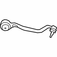 OEM 2013 BMW X5 Rubber Mounting Right Tension Strut - 31-12-6-791-396