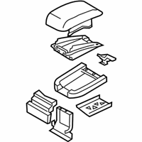 OEM 2002 Nissan Maxima Body-Console - 96911-3Y102