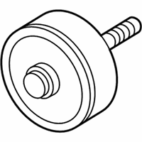 OEM 2007 Mercury Monterey Idler Pulley - 2F2Z6C348BA