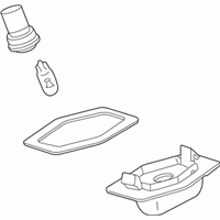 OEM Mercury License Lamp - YL8Z-13550-AA