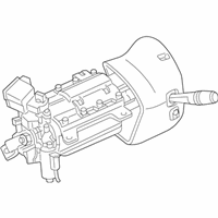 OEM 2011 Ford Crown Victoria Column Assembly - 9W1Z-3C529-D