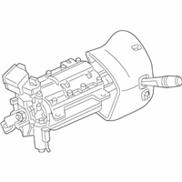 OEM 2009 Lincoln Town Car Column Assembly - 9W1Z-3C529-D